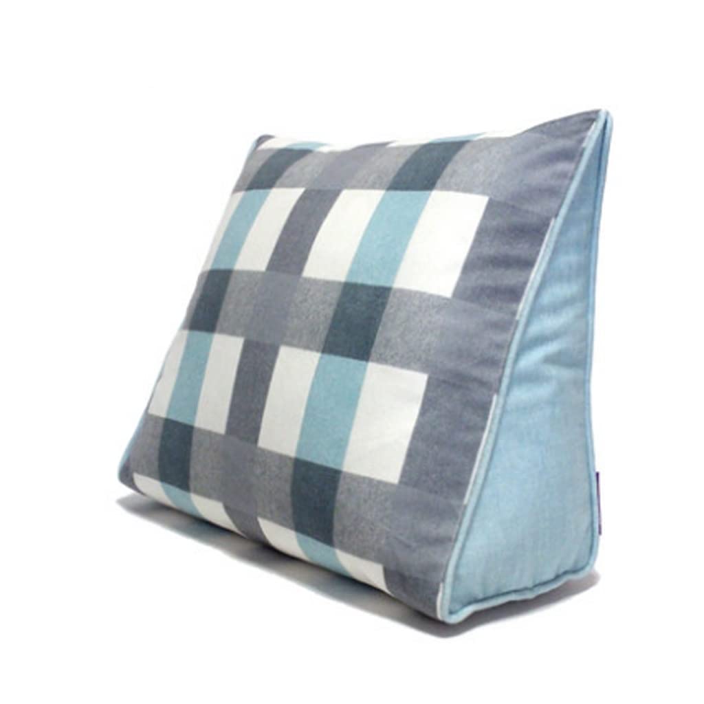 Coussin voiture et bureau triangle : oreiller de taille déhoussable pour vos moments détente