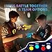 Laser Tag Set of 4, Laser Tag Gun with Vest for Teens and Adults Boys & Girls, Cool Teenage Lazer Group Activity, Birthday for Kids Ages 6 7 8 9 10 11 12+Year Old