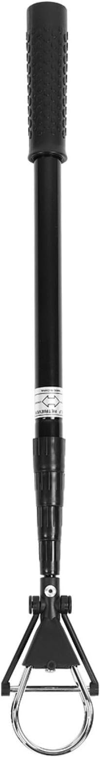 Fockety Five-Section Plastic Black Alloy Ball Picker, Picker, for Golf