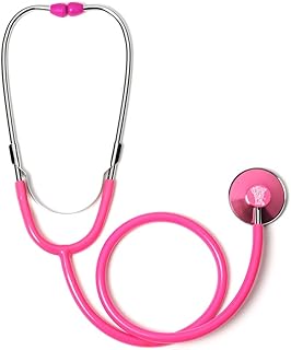 Tribal Elephant Single Head Stethoscope (Hot Pink)