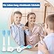 Aster Aufsteckbürsten Kompatibel mit Philips Sonicare Ersatzbürsten - Professionelle Elektrische Bürstenköpfe Classic Precision Clean Bürstenköpfe Fit Professional Care 16 Stück