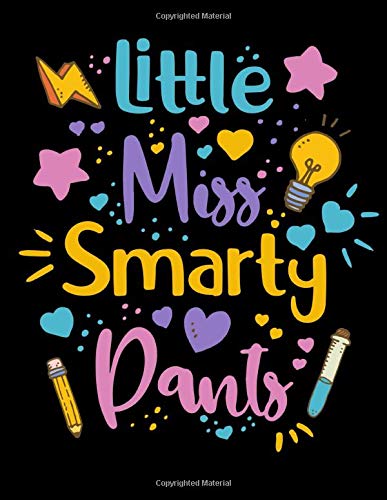Little Miss Smarty Pants: Primary Composition Book Handwriting Practice Paper Dotted Mid Line, Grades K-2