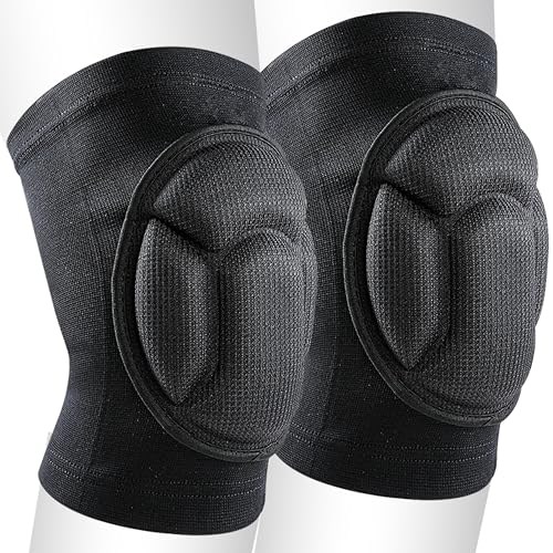 Deluxe unisex darbe emici sünger voleybol, basketbol ve bisiklet dizliği Medium