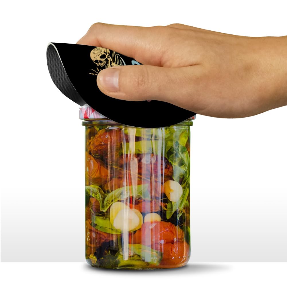 Graphics & More Have the Day You Deserve Skeleton Round Rubber Non-Slip Jar Gripper Lid Opener