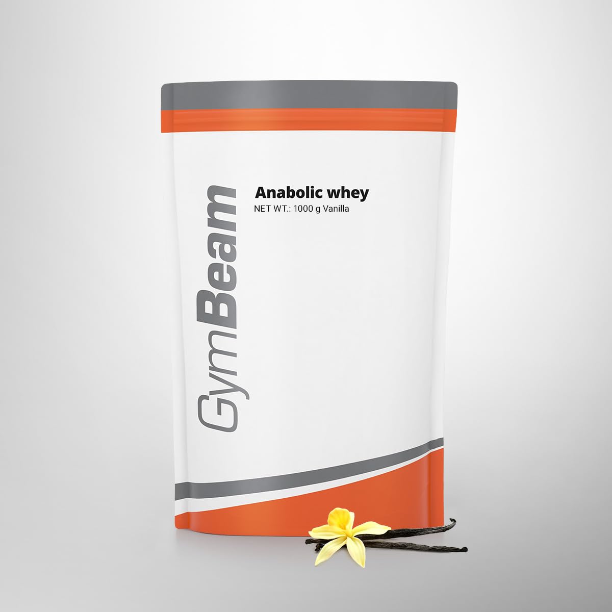 GymBeam Anabolic Whey - Proteine in Polvere Multicomponente con Whey Protein, Arricchite con Creatina Monoidrato e Peptidi di Glutammina, con Aminoacidi Essenziali (1000 g, Vanilla)