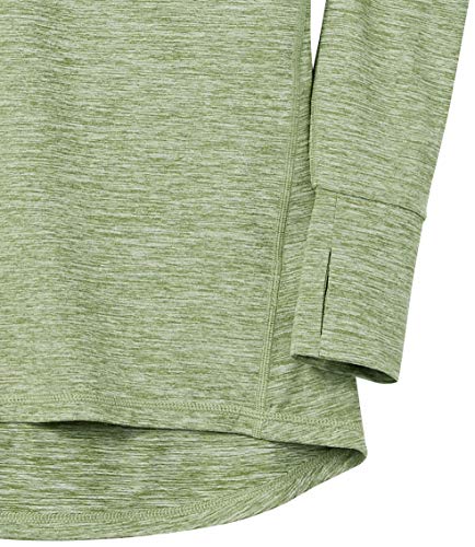 Image of Amazon Essentials Womens Brushed Tech Stretch Long-Sleeve Crewneck Shirt (Available in Plus Size)