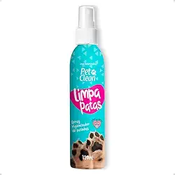 Limpa Patas Cachorro Cão Gato Pet Clean 120ml
