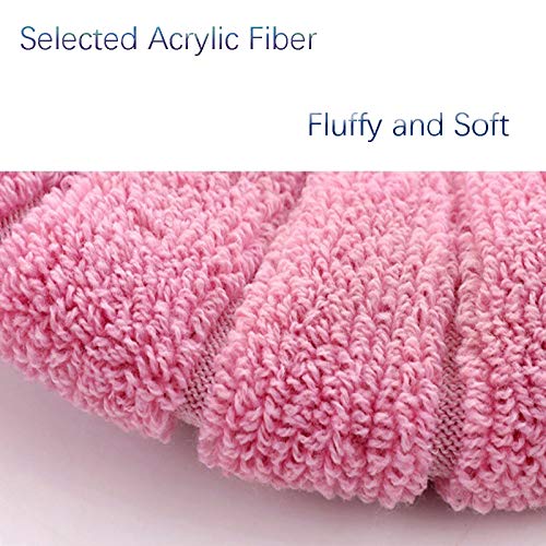 Eterspr 2 Stücke Toilettensitzbezug, Waschbar Dicker WC-Sitzwärmer, Warmes und Bequemes Weiches Toilettenkissen, für Die Meisten Toiletten der Familie Geeignet Sind (Grün, Pflaumenviolett) – Bild 4