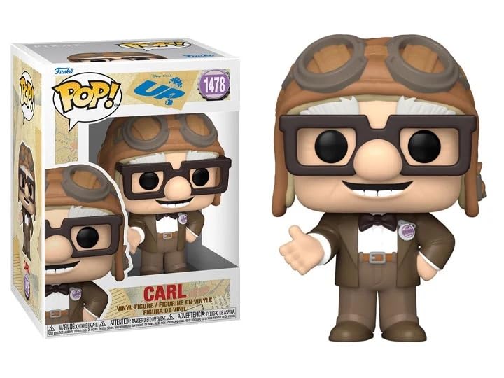 Funko Pop Carl chapeau aviateur édition de collection étui ToyBop haut de gamme