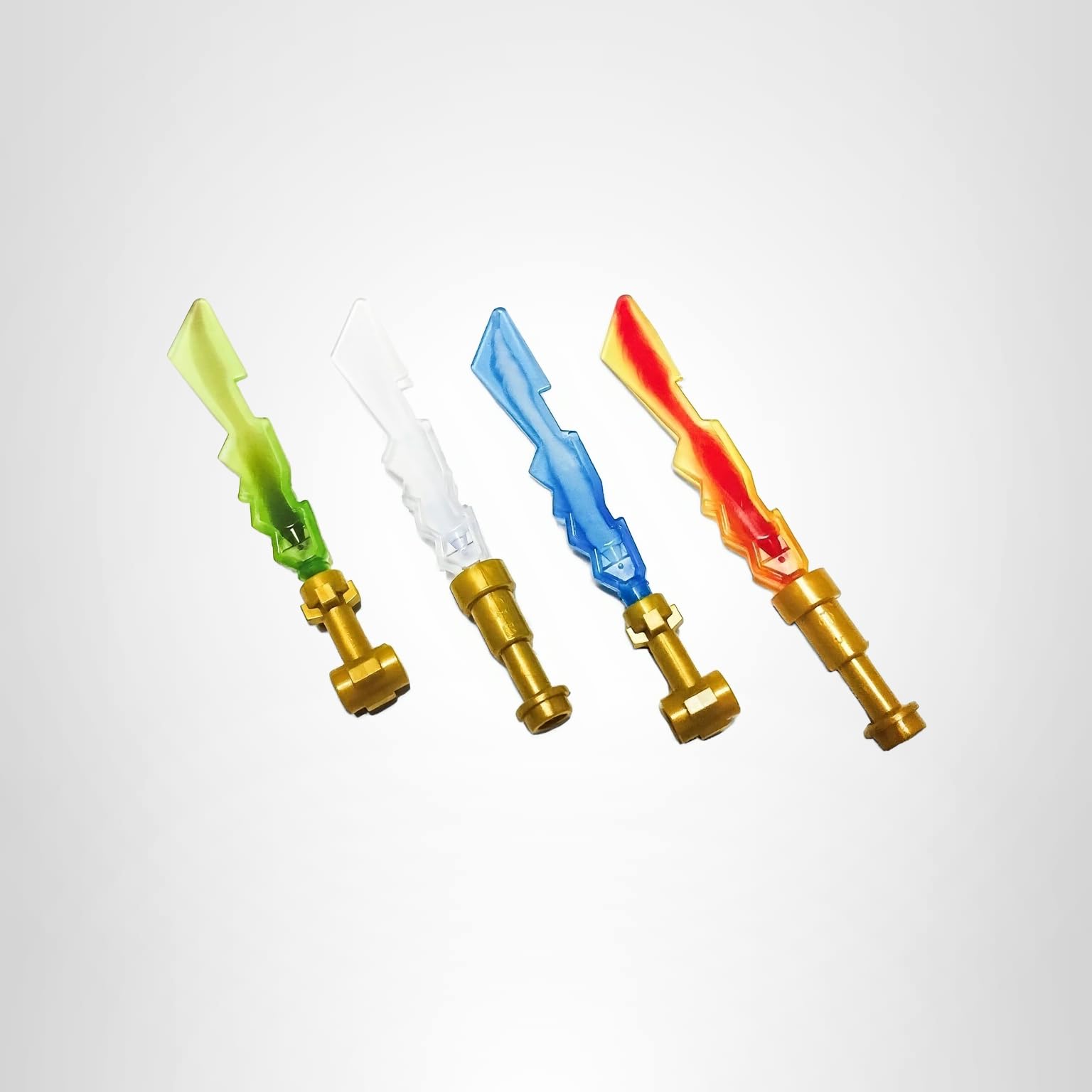 Amazon.com: 2013 LEGO Ninjago Ninja Elemental Blades - Set of 4