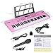 Hricane Electronic Keyboard Piano 61 Keys, Portable Digital Pianos Music Keyboard with Microphone, Sheet Music Stand, Piano Note Stickers, Best Gift for Kids Beginners Hricane Electronic Keyboard Piano 61 Keys, Portable Digital Pianos Music Keyboard with Microphone, Sheet Music Stand, Piano Note Stickers, Best Gift for Kids Beginners