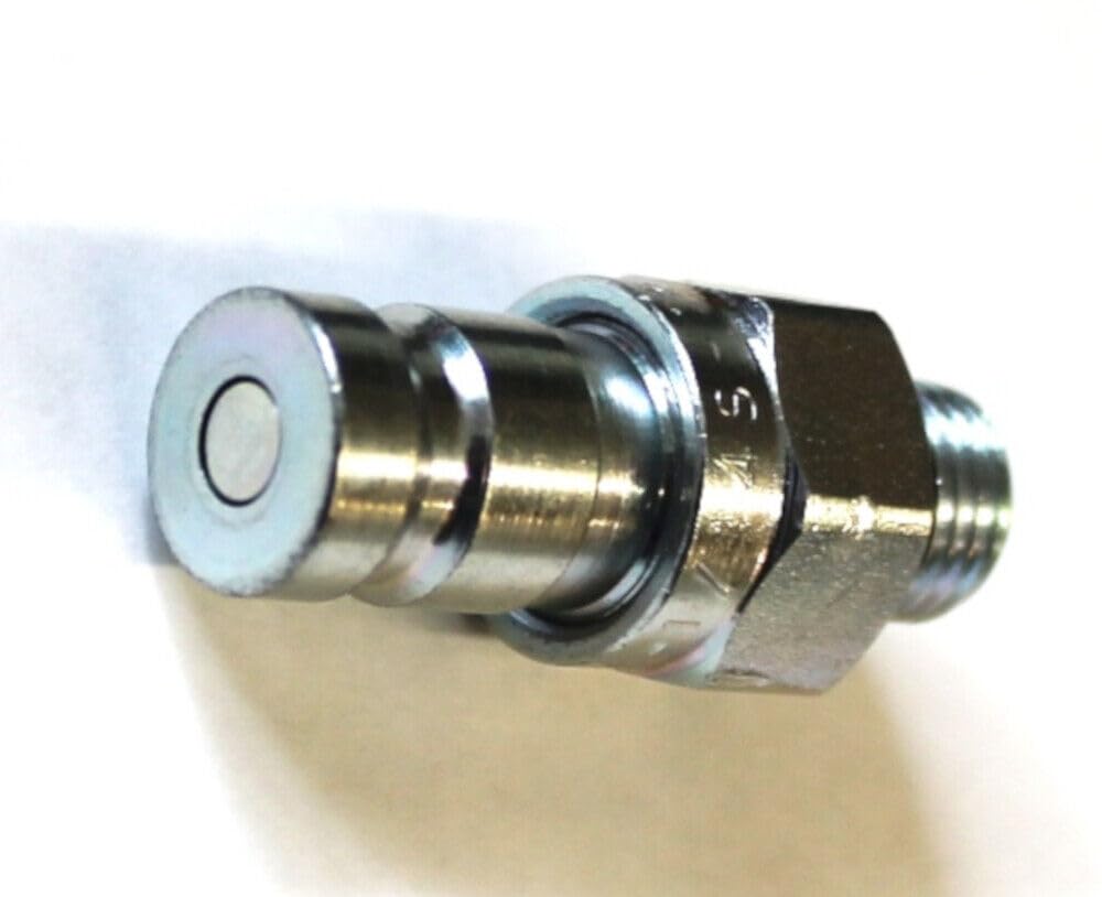 Generic TP PD341 - Aftermarket Flat Face Diagnostic Nipple 1/4 MORB (Parker PD341 Aeroquip FD90-1044-04-04)