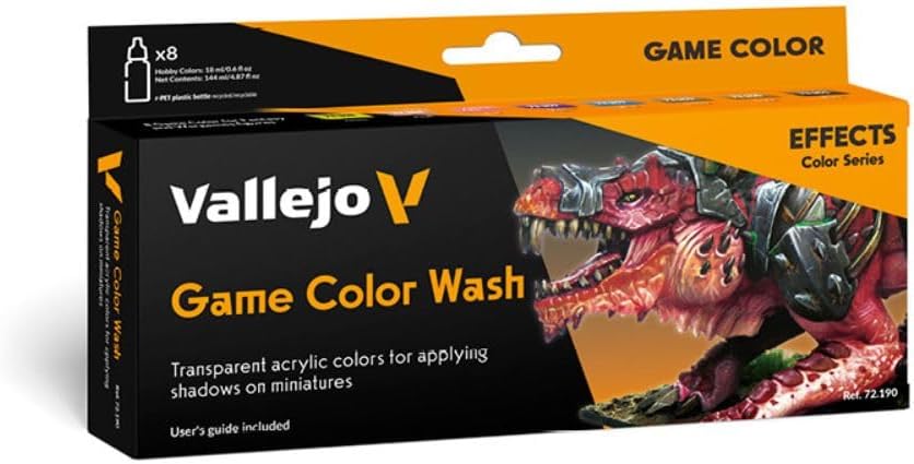 Vallejo Wash Set 8 X 17Ml