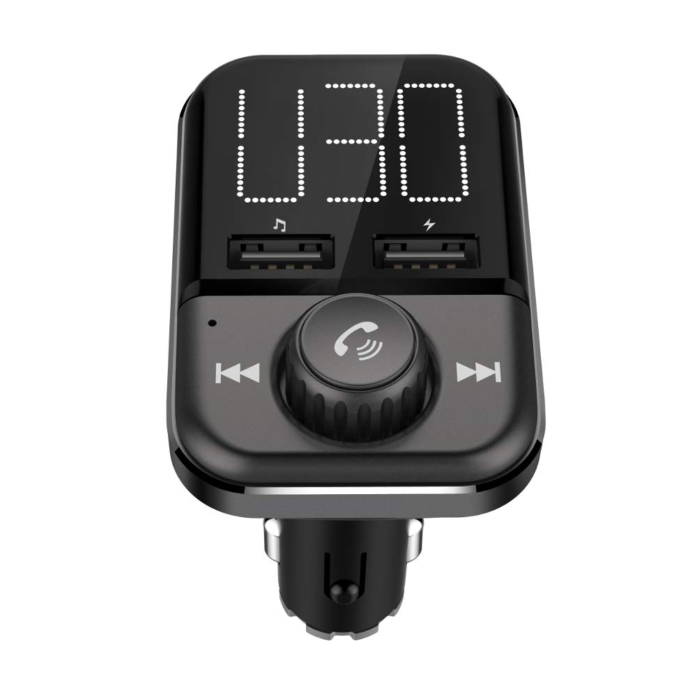 YONGYAO Bt72 Pantalla A Color Bluetooth Mp3 Coche Transmisor de FM Coche Bluetooth Qc3.0 Carga Rápida de Manos Libres
