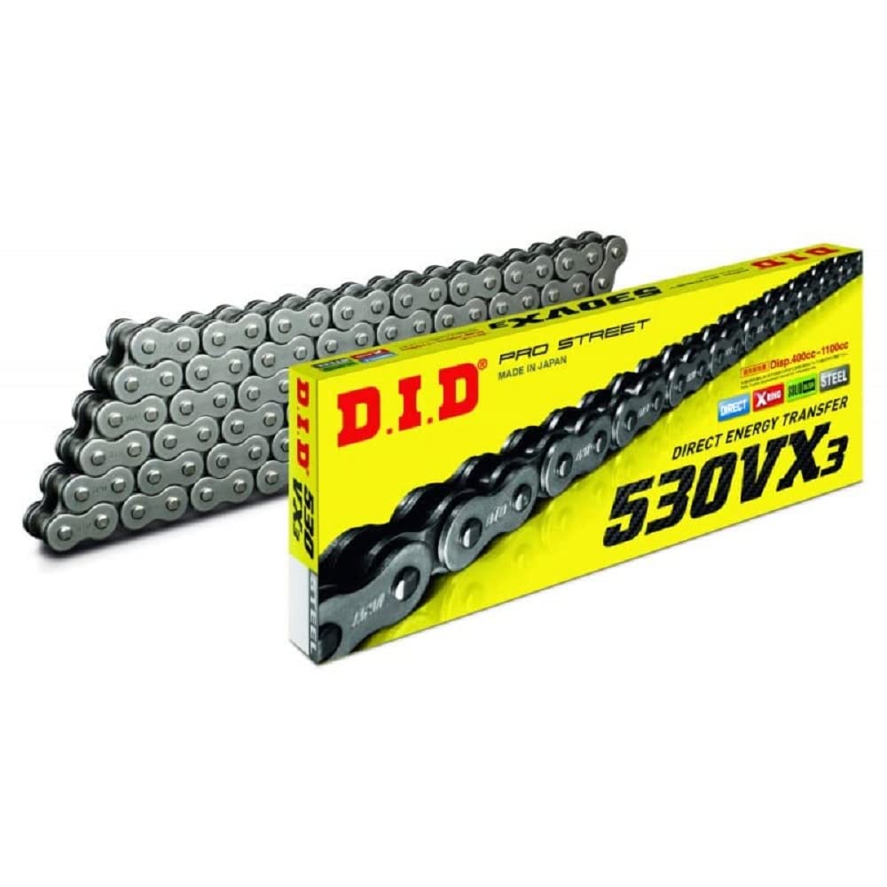 Cadena DID 520VX3 transmisión de moto con eslabón de remache ZB 092 2