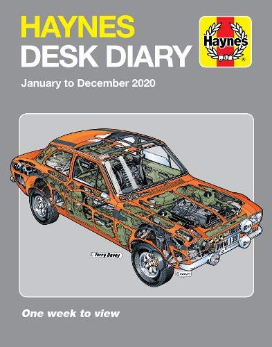 Haynes 2020 Desk Diary: January to December 2020. One Week to View.