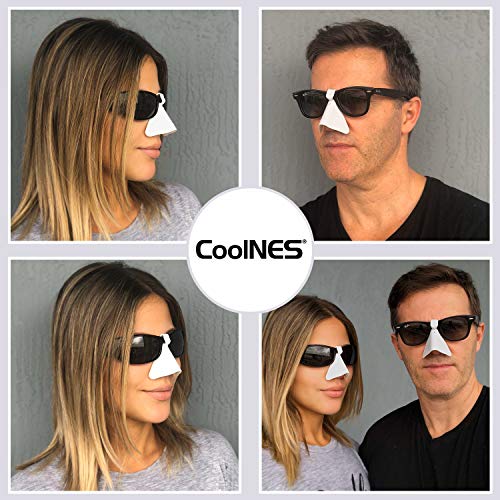 Coolnes - 4 Pack - Uv Nose Guards For Glasses - Skin Sun Protection - Shield Guard Protector Upf 50+ Patented #TOP2