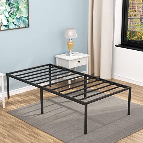ZINUS Yelena 14 Inch Metal Platform Bed Frame / Steel Slat Support / No