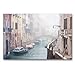 Produktbild Premium Textil-Leinwand 90 x 60 cm Quer-Format Rio de San Vio in Venedig, Italien | Wandbild, HD-Bild auf Keilrahmen, Fertigbild auf hochwertigem Vlies, Leinwanddruck von Jan Christopher Becke