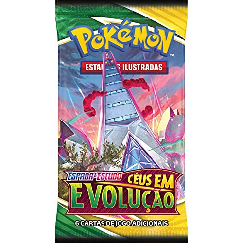 Triple Pack Pokémon Eevee Espada e Escudo 7 Céus em Evolução Copag - 30659