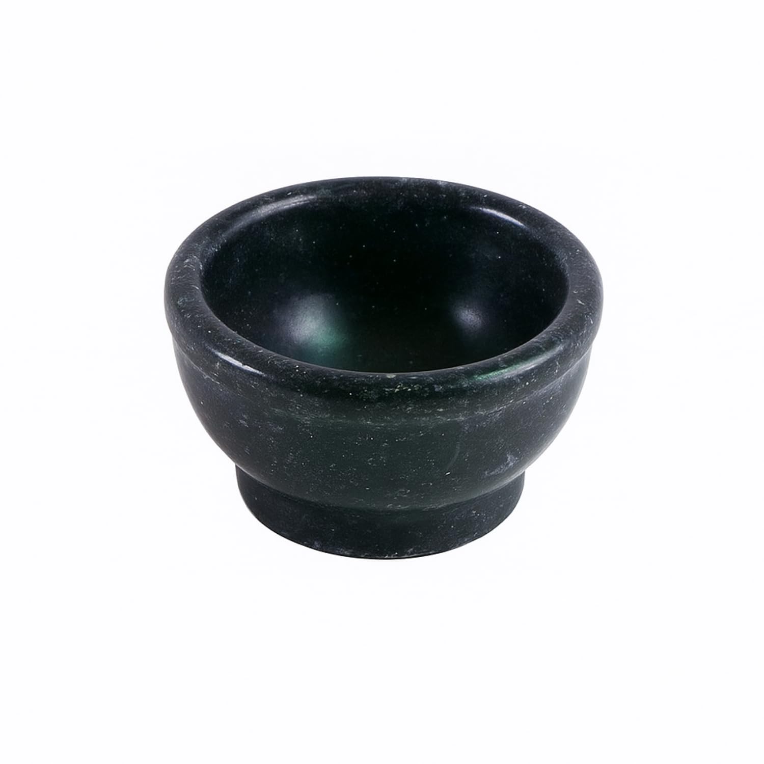 Salvus App SOLUTIONS Black Marble Small Bowl for Pooja, Utility & Decoration (1-Pc, Black, 2 INCH)-image-39