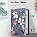 Fintie Case for Samsung Galaxy Tab S6 Lite 10.4 Inch 2024/2022/2020 with S Pen Holder, Multi-Angle Viewing Soft TPU Back Cover with Pocket Auto Wake/Sleep, Blooming Hibiscus