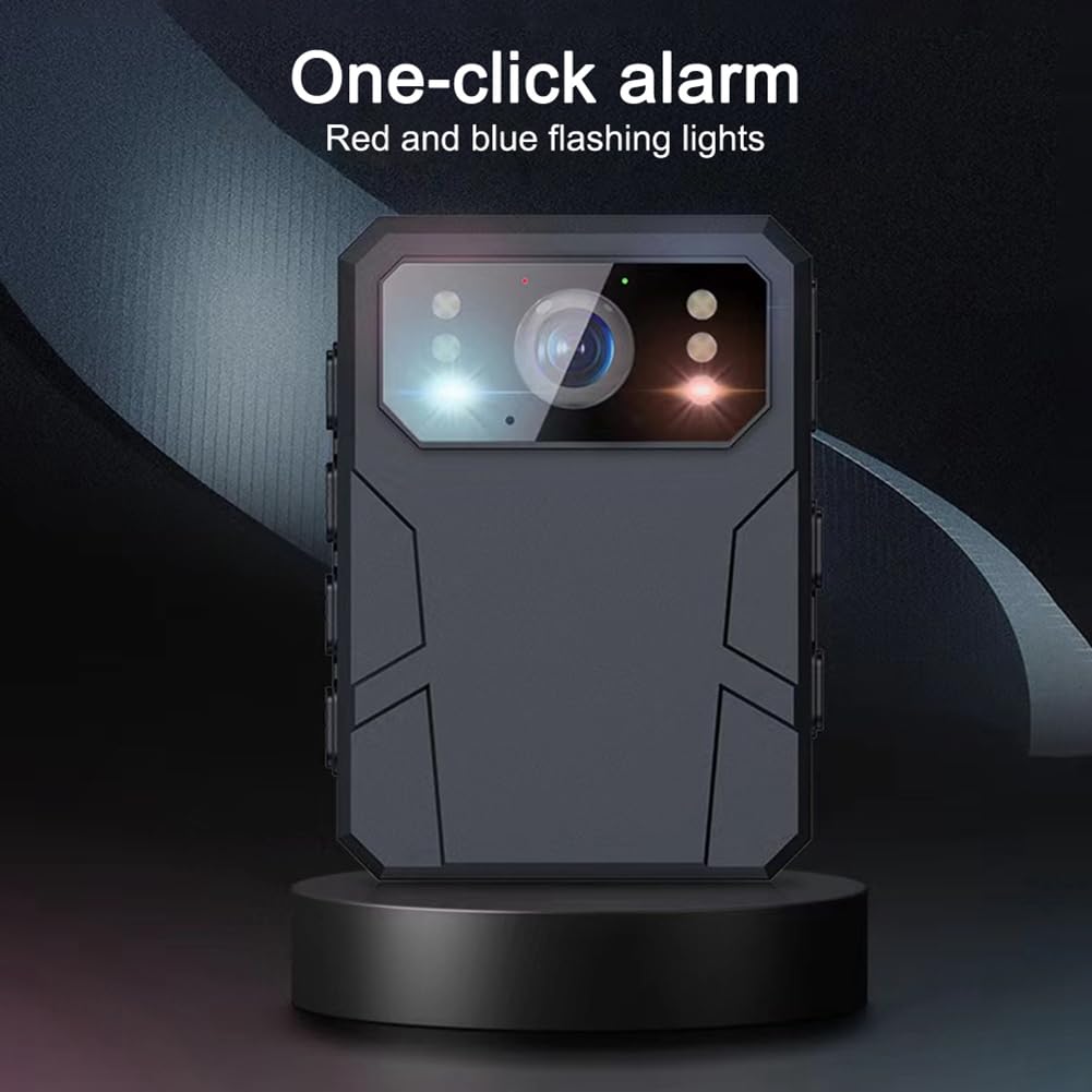 Mini Caméra Numérique 2K/4K/1080P, Enregistreur Vidéo de Sport DV DVR, Caméra Corporelle, Enregistreur de Surveillance sur Site, Vision Nocturne Infrarouge