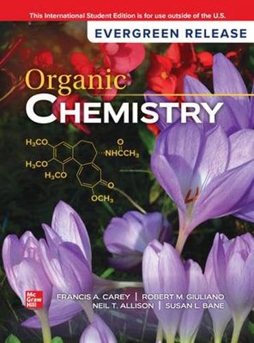 Organic Chemistry: 2026 Release ISE: Amazon.co.uk: Carey Dr., Francis A ...