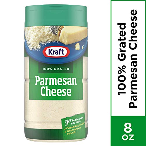 Kraft 100% Grated Parmesan Cheese Shaker (8 Oz Bottle) #TOP1