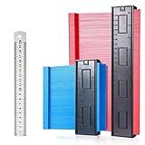 📐MULTISZENE-ANWENDUNG📏: Das Konturmesser kann für die Holzbearbeitung, Karosserieumformung und irgendwelche Konturierung verwendet werden. Dieses Konturmessgerät eignet sich zum Messen vieler unregelmäßiger Gegenstände, Wickelrohre, Autobleche, kreisförmiger Rahmen, Rohre, Fliesen, Laminat, Holzdielen, Kanäle, Fußböden, Teppiche, Formteile usw.