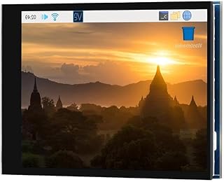 Chniafin 2.8" DPI LCD For RaspberryPi4B 3B+/3B/2B PiZeroW/ZeroWH/Zero2W/Zero2WH 480×640 IPS Capacitive Touches Screen 480 X 640 Resolution Display Accessories Electronic Components