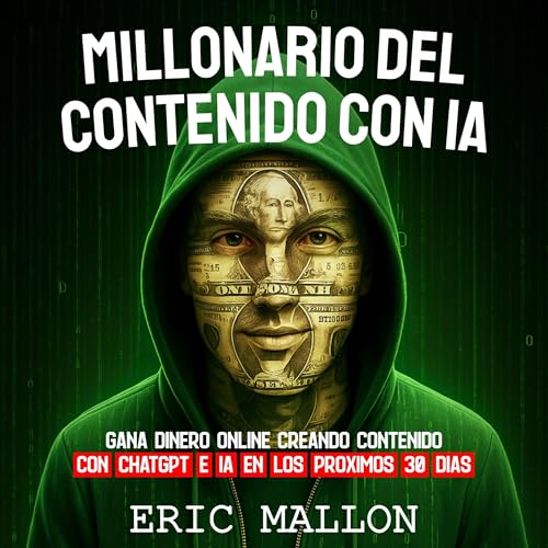 Page de couverture de Millonario del Contenido con IA