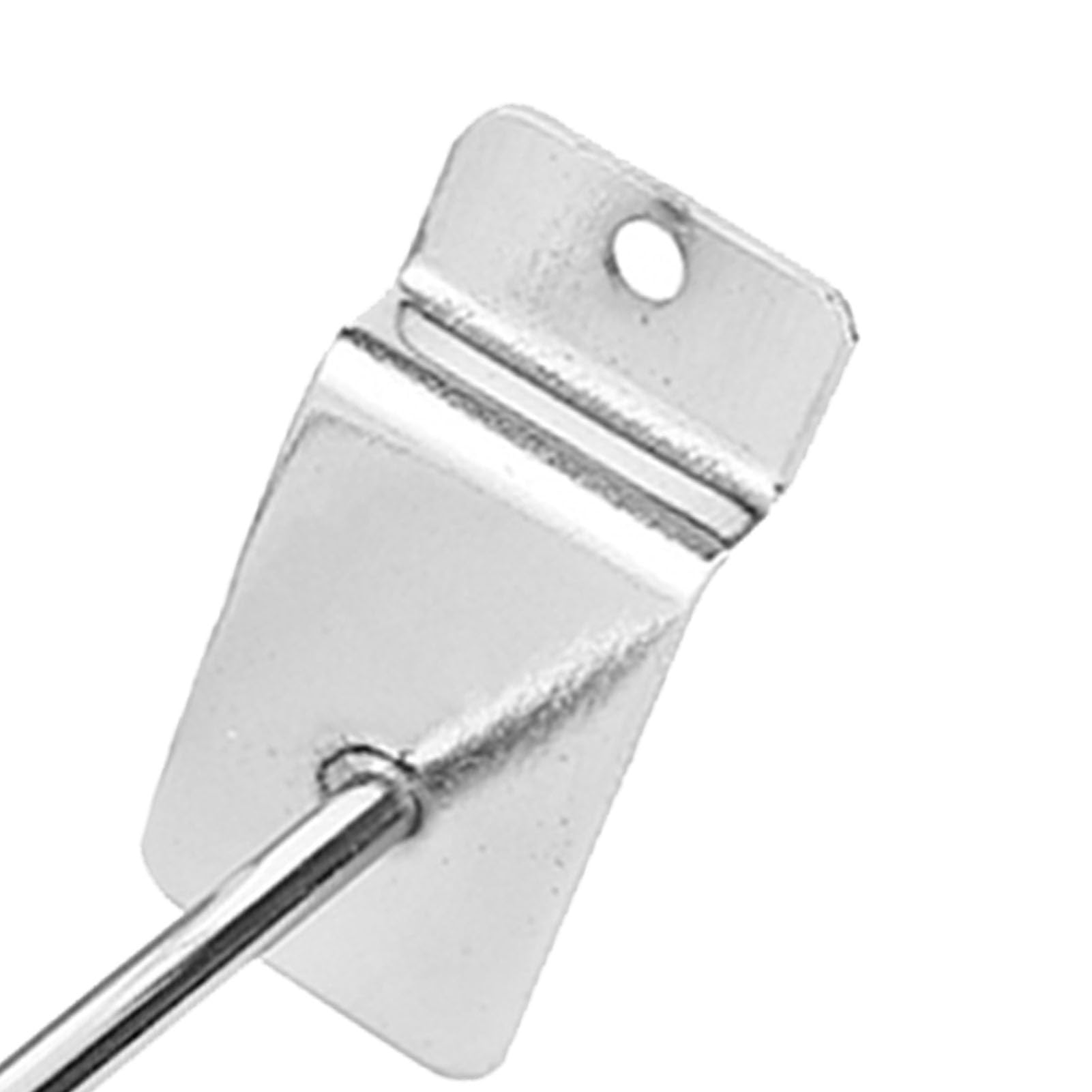 25PCS Slat Wall Hooks Shop Shelf Hook Grid Wall Display Hook, Hangers Pegs Hanging Accessories for Garage Shop Room Organization and Commercial Exhibition 15cm 6 inch