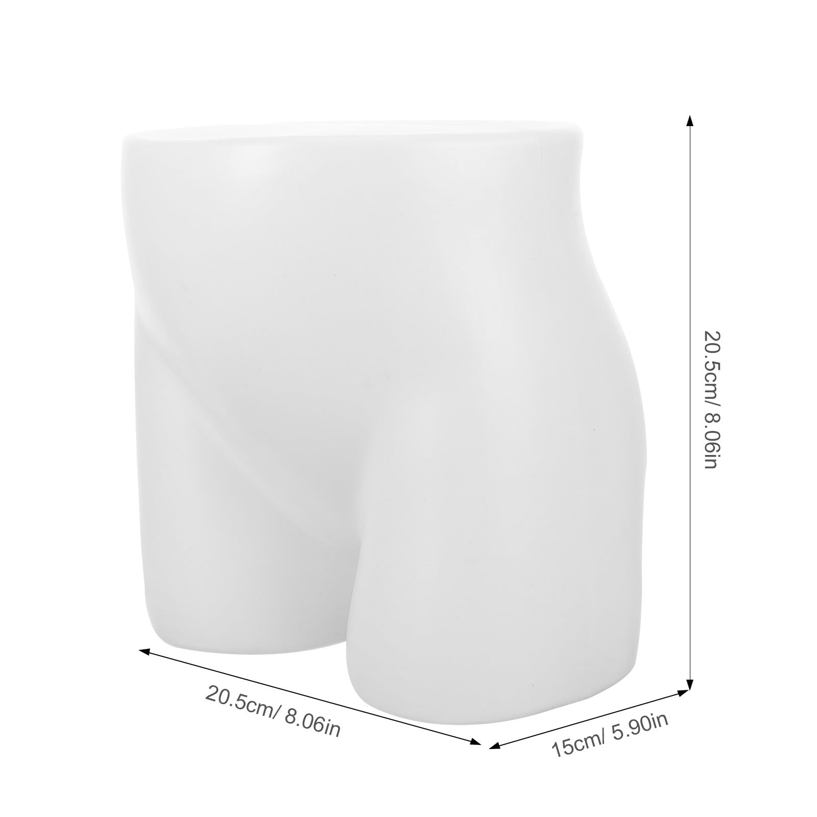 Zerodeko Mannequin de Présentation Hanches pour sous-Vêtements Garçon et Filles Garçon Fille Support Stable pour Magasins et Expositions