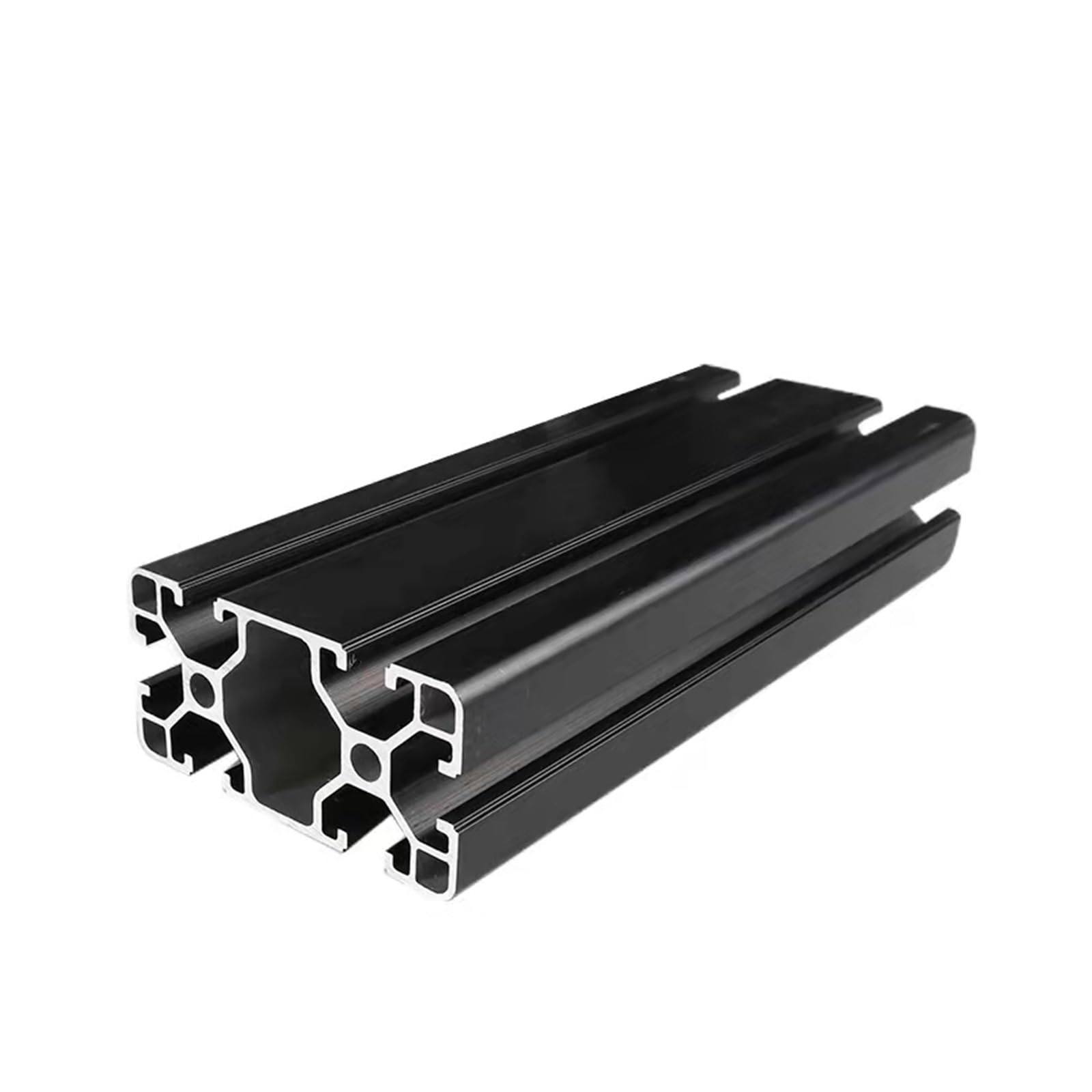 4080 Aluminum Profile Extrusion European Standard Linear Rail T-Slot for CNC 3D Printer Parts(Black,1000mm)