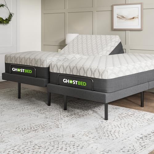 GhostBed Adjustable Bed Frame Split King 14