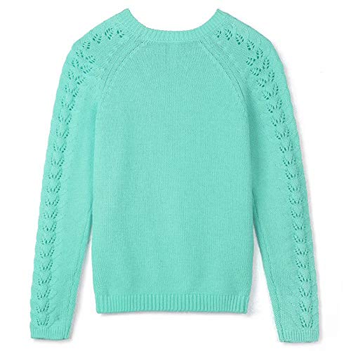 Image of Kid Nation Girls Sweaters for Teen Girls Toddler Girl Cute Knit Crewneck Pullover