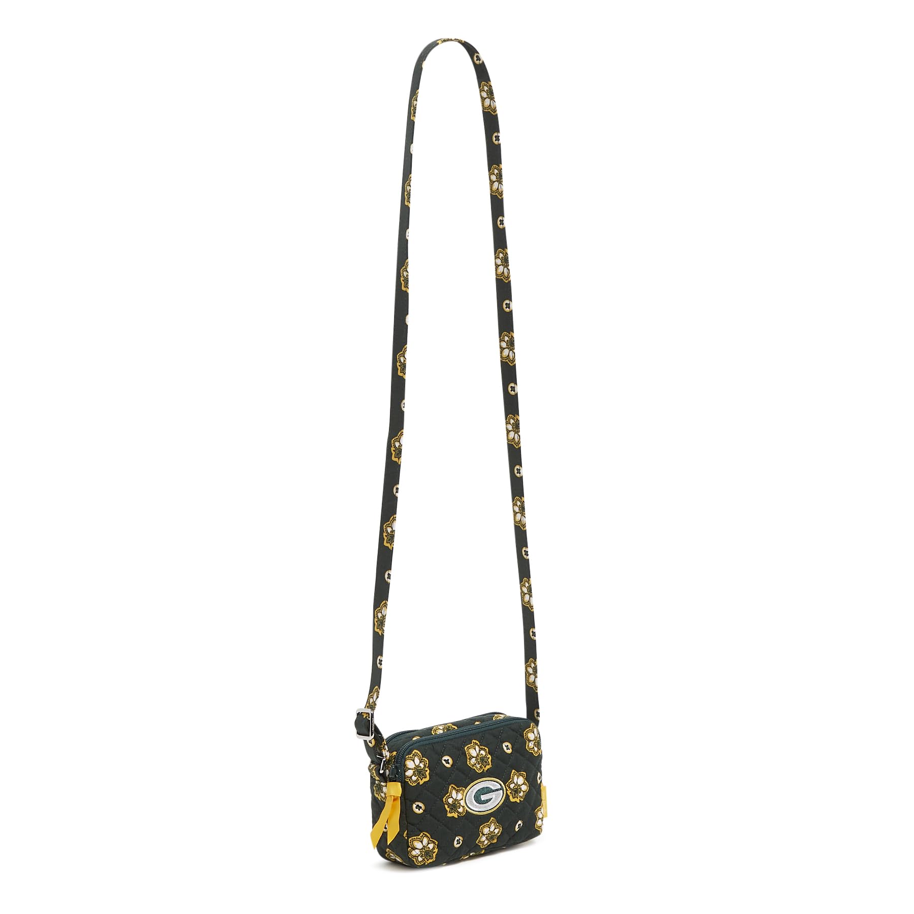 Vera Bradley Damen Cotton NFL Small Stadium Crossbody Bag (Multiple Teams Available) Umhängetasche