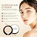 Hush Glow Foundation, Foundation for Older Women, Mushroom Head Air Cushion CC Cream BB Foundation, BB Cream Foundation Makeup Moisturizing Concealer Long-Lasting Full Coverage