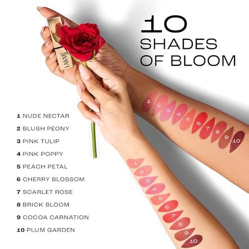 Image of LAKME LAKM Lakme Rouge Bloom Powder Matte Bullet Nude Nectar 201-4gm