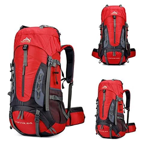 Opetdo 70l Wanderrucksack Nylon Mit ultraleicher wasserdichte Schutzabdeckung thumbnail
