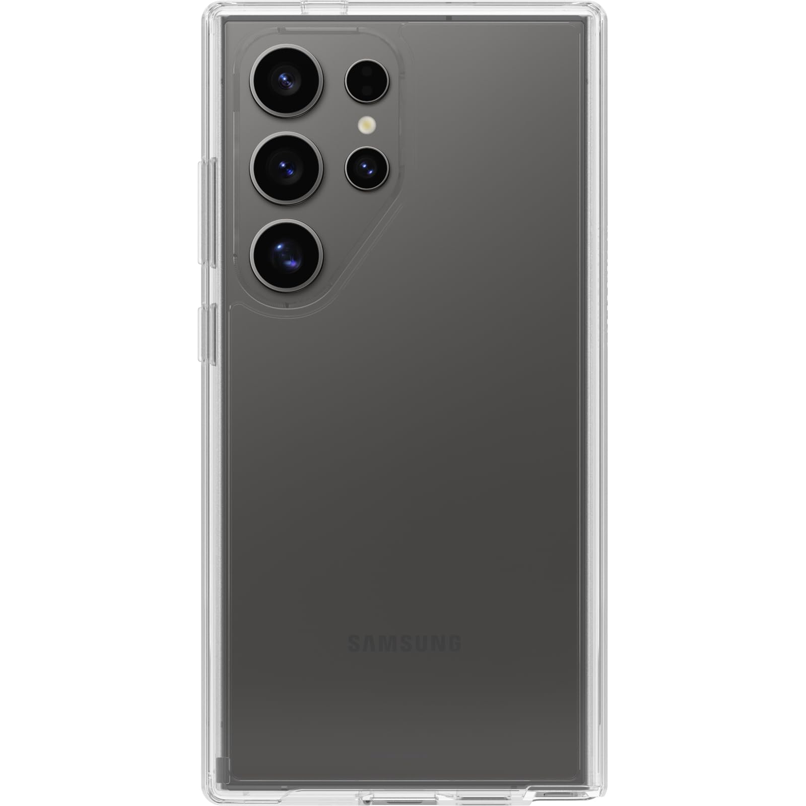 OtterBox Samsung Galaxy S24 Ultra Symmetry Series Clear Case - Clear, Ultra-Sleek, Wireless Charging Compatible, Raised Ed...
