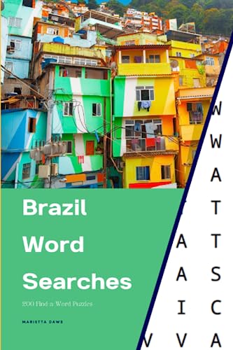 Brazil Word Searches: 200 Find-a-Word Puzzles