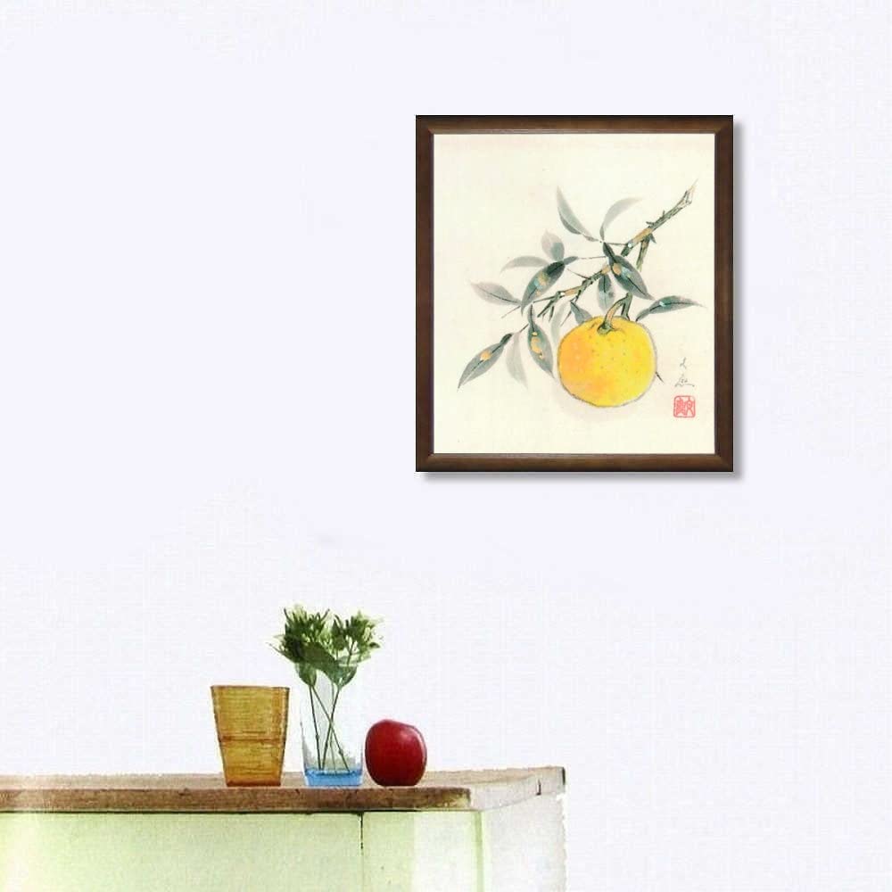 絵画 flk041089 Amazon.com: Painting Japanese Woodblock Boats River Cliff