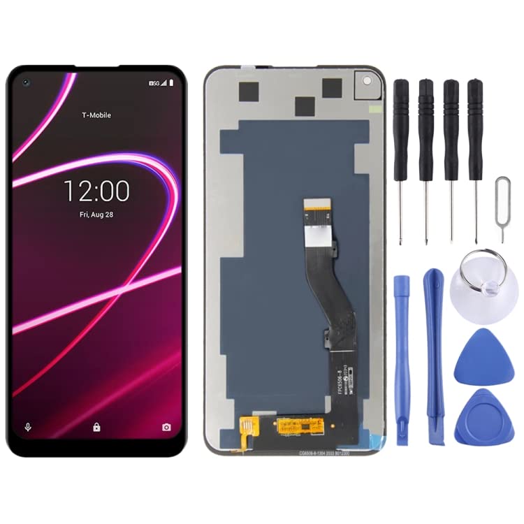 Écran LCD T-Mobile Revvl 5G T790 noir et numériseur tactile d'origine pour réparation mobile
