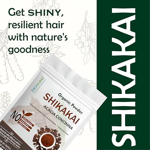 Image of Shikakai Powder - 200g | 100% Pure & Natural Herbal Hair Cleanser | Deep Cleansing & Soft Hair | Natural Conditioner for Healthy Scalp | No Added Preservatives