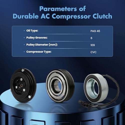 Image of ECCPP AC Compressor Clutch for Chevrolet Cruze 1.8L 2010-2015