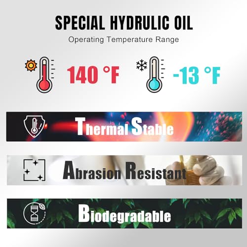 Image of BIG RED 2 Ton (4,000 LBs) Torin Welded Hydraulic Car Bottle Jack for Auto Repair and House Lift, Black, AT90203BR