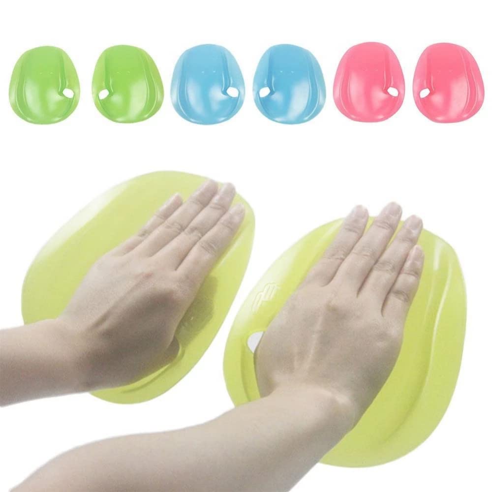 Gants palmés pour adulte et jeune - Paume transparente - Aide auxiliaire - Équipement de grenouille - Équipement d'entraînement - Gant de natation palmé - M