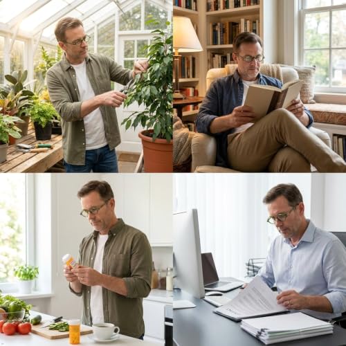 Image of Eyekepper Reading Glasses for Men, Small Round Readers Women, 3.00 Green | Mens Womens Cheaters, Reader Eyeglasses, All-Day Comfort Spring Hinges, Scratch Resistant for Work /Crafts
